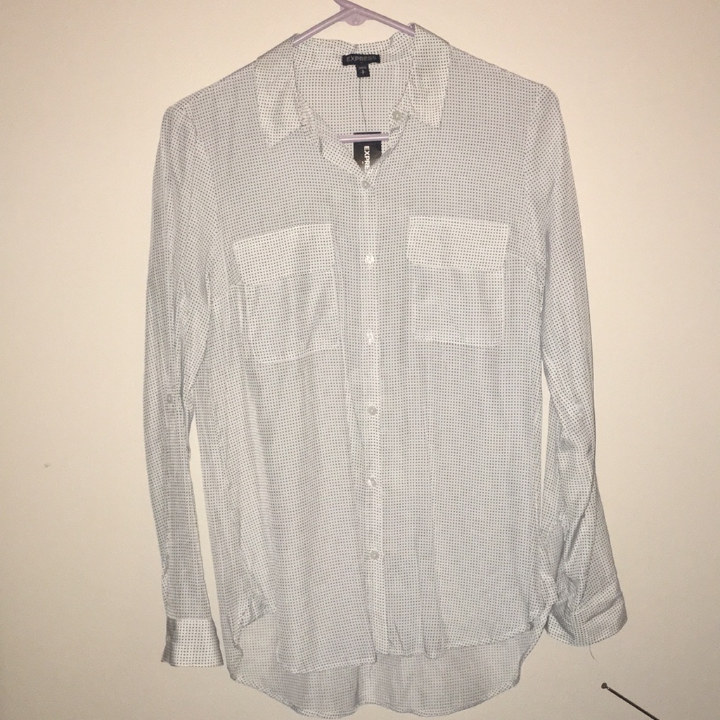 Long Sleeve Collared Button Down